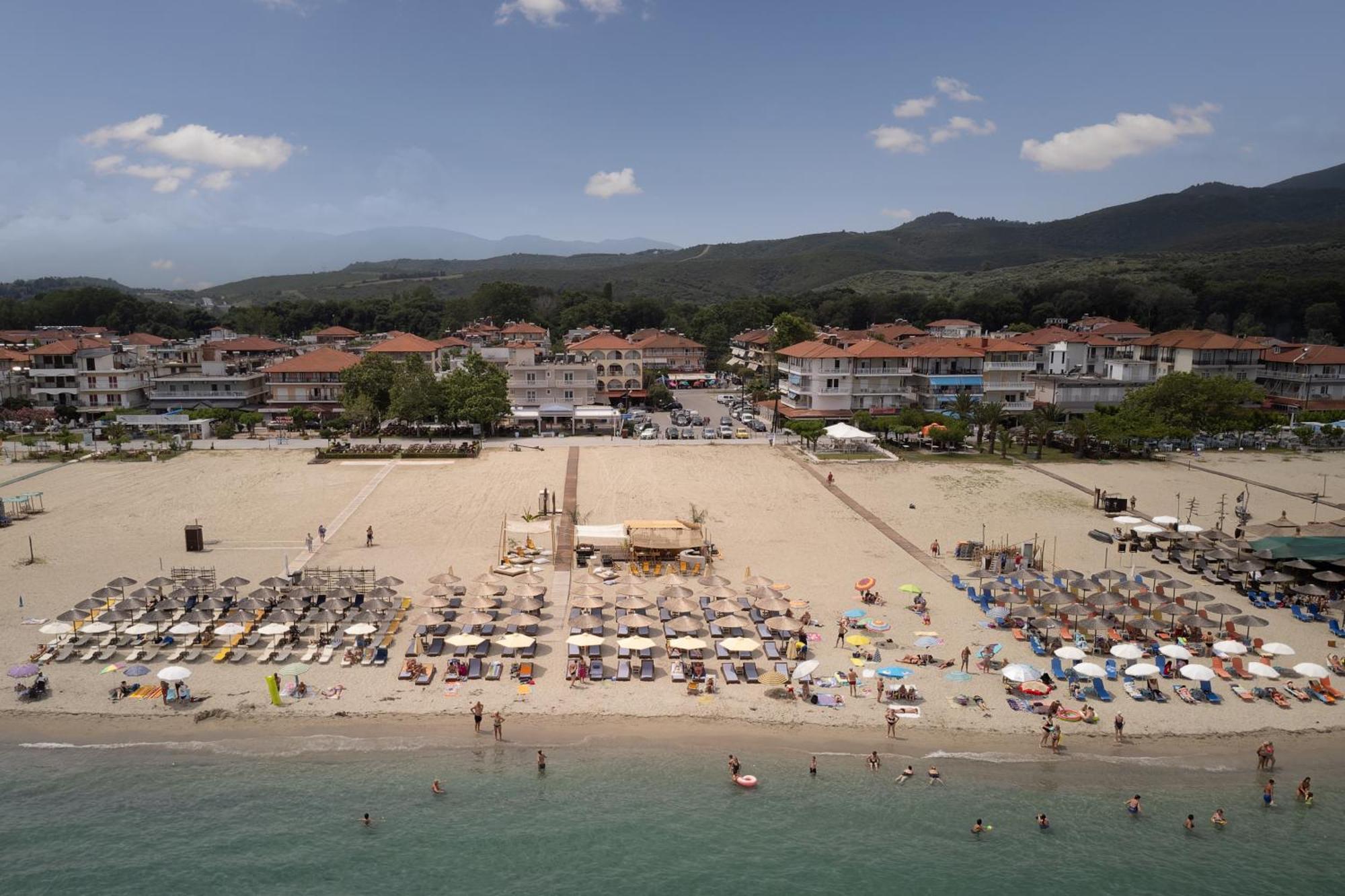 Agyra Seaview Hotel By Panel Hospitality Neoi Poroi Exterior foto